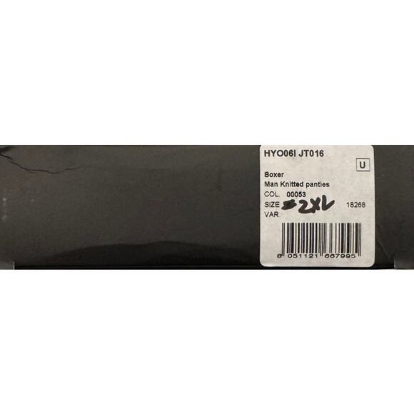 13-63 ROBERTO CAVALLI Men's NWT Boxer Brief Cotton Knitted Panties White 2XL - Picture 2 of 6